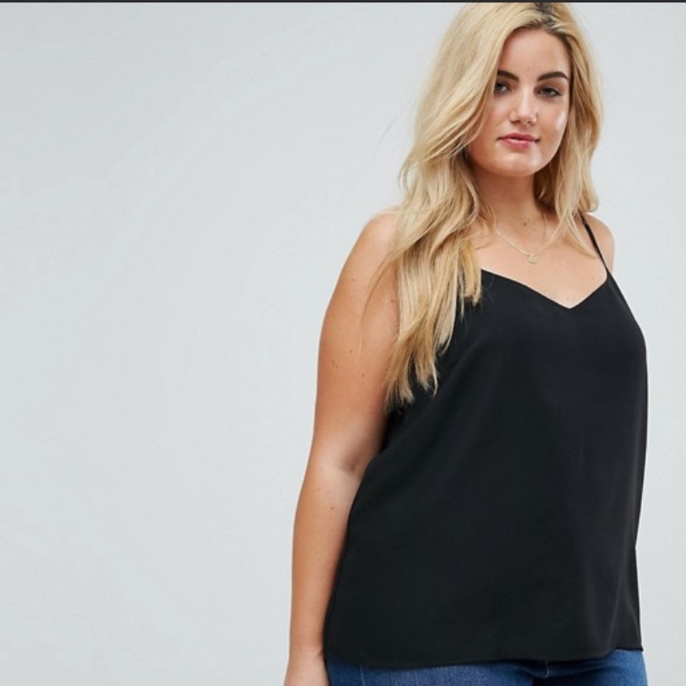 Asos black tank top